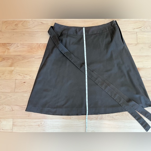 Talbots Dark Brown A-Line Skirt - Picture 3 of 4
